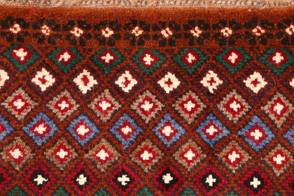 Multi Colored Baluchi 2' 7 x 3' 10 - No. 54859 - ALRUG Rug Store