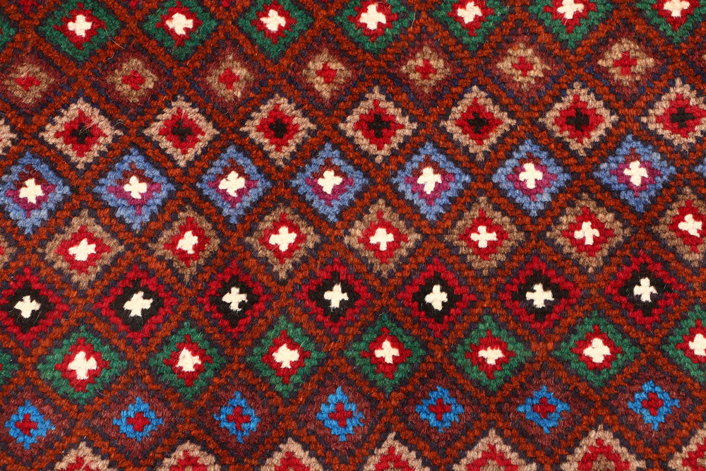 Multi Colored Baluchi 2' 7 x 3' 10 - No. 54859 - ALRUG Rug Store