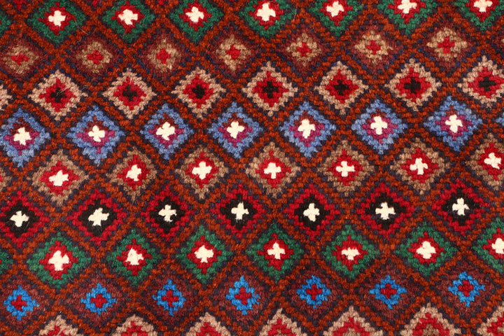 Multi Colored Baluchi 2' 7 x 3' 10 - No. 54859 - ALRUG Rug Store