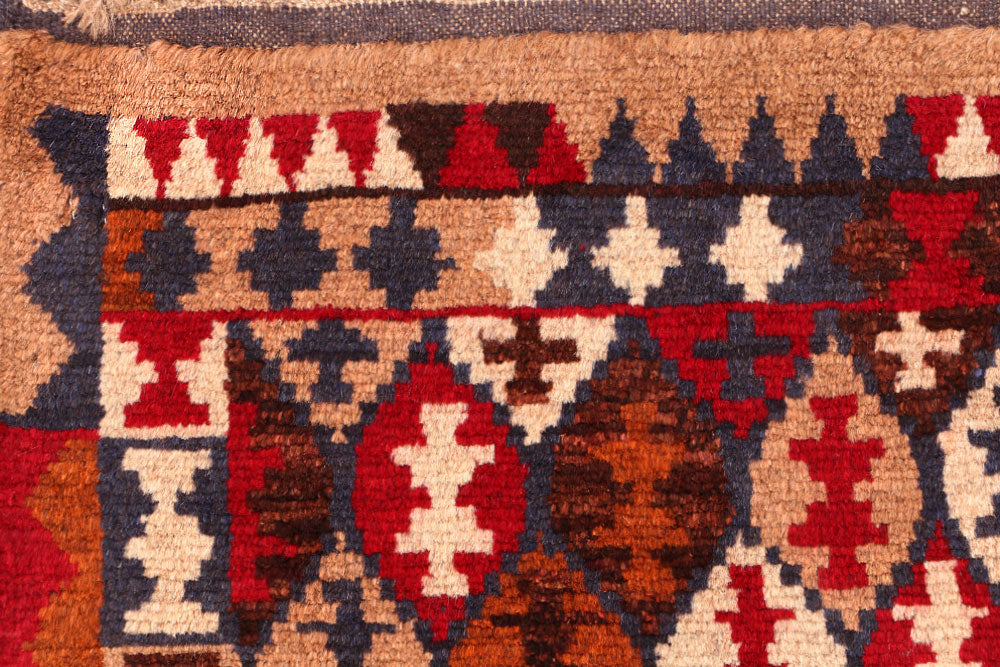 Multi Colored Baluchi 2' 8 x 3' 9 - No. 54871 - ALRUG Rug Store