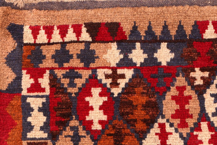 Multi Colored Baluchi 2' 8 x 3' 9 - No. 54871 - ALRUG Rug Store