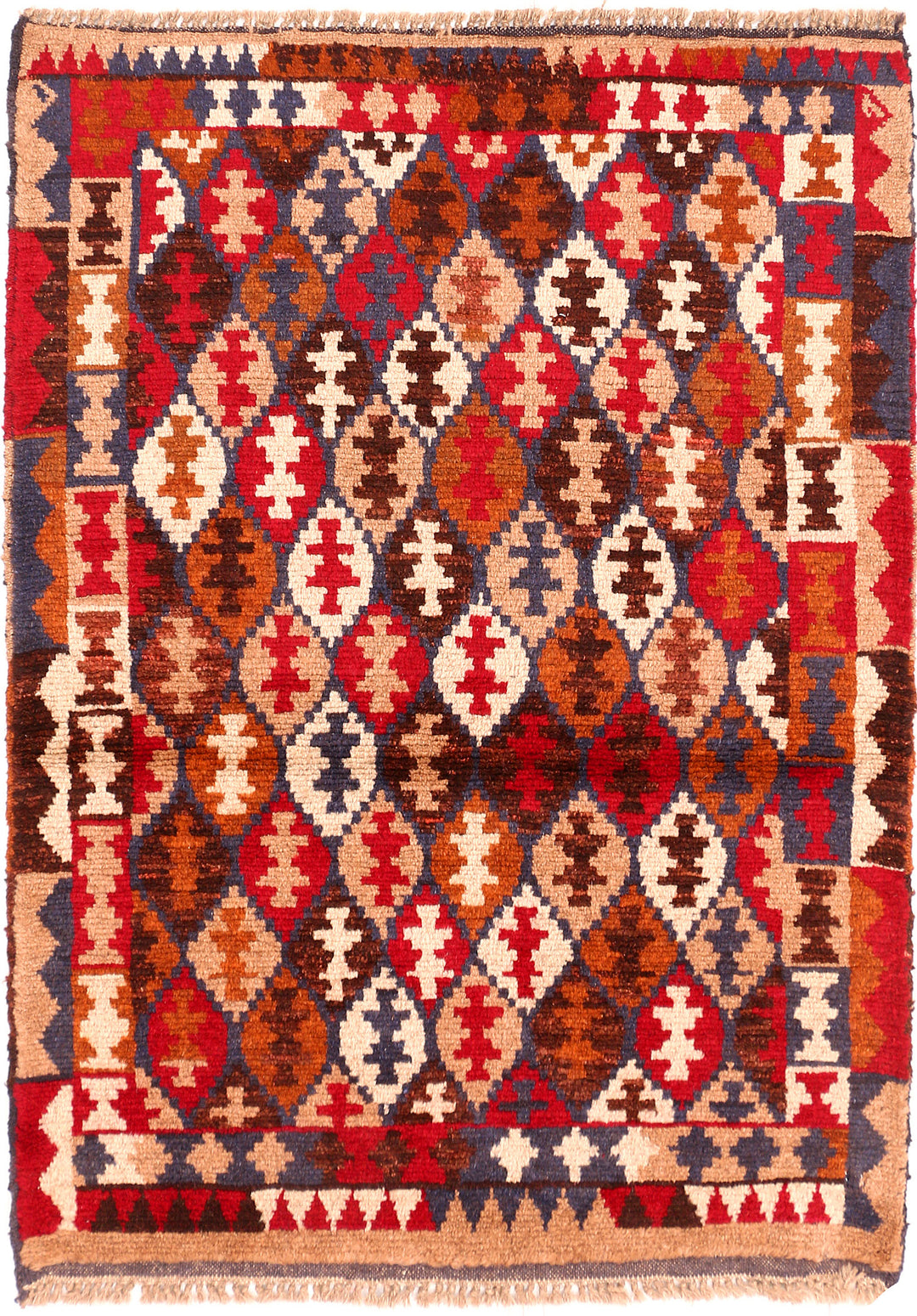 Multi Colored Baluchi 2' 8 x 3' 9 - No. 54871 - ALRUG Rug Store