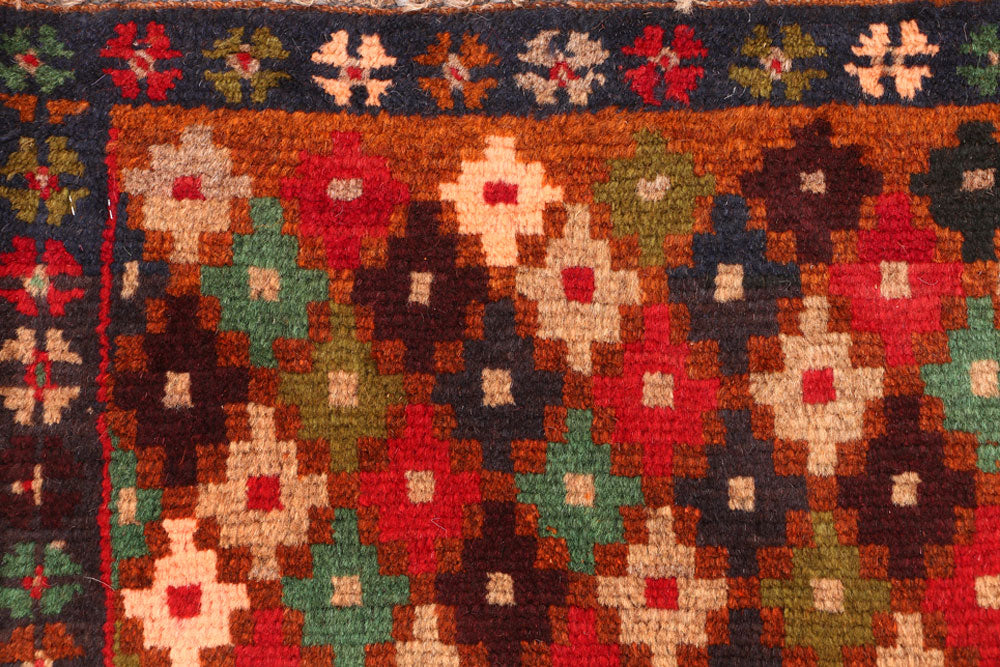 Multi Colored Baluchi 2' 11 x 3' 10 - No. 54874 - ALRUG Rug Store