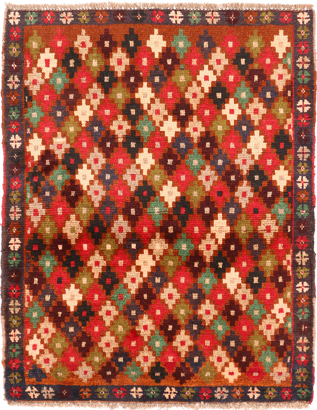 Multi Colored Baluchi 2' 11 x 3' 10 - No. 54874 - ALRUG Rug Store