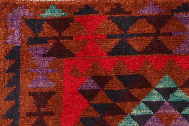 Multi Colored Baluchi 2' 8 x 3' 8 - No. 54876 - ALRUG Rug Store