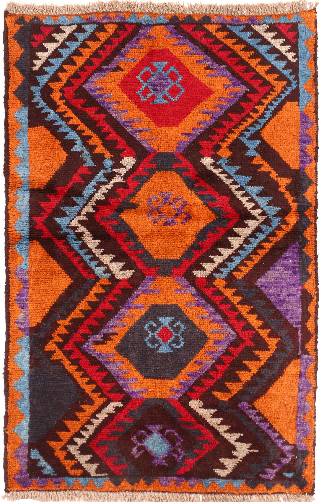 Multi Colored Baluchi 2' 8 x 4' 1 - No. 54880 - ALRUG Rug Store
