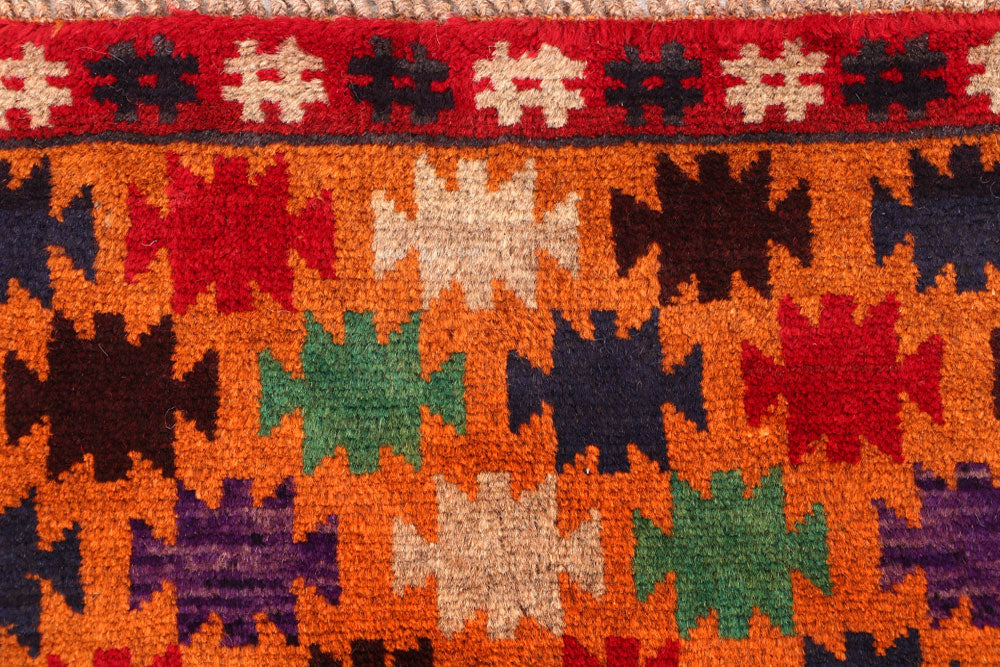 Multi Colored Baluchi 2' 6 x 3' 10 - No. 54882 - ALRUG Rug Store