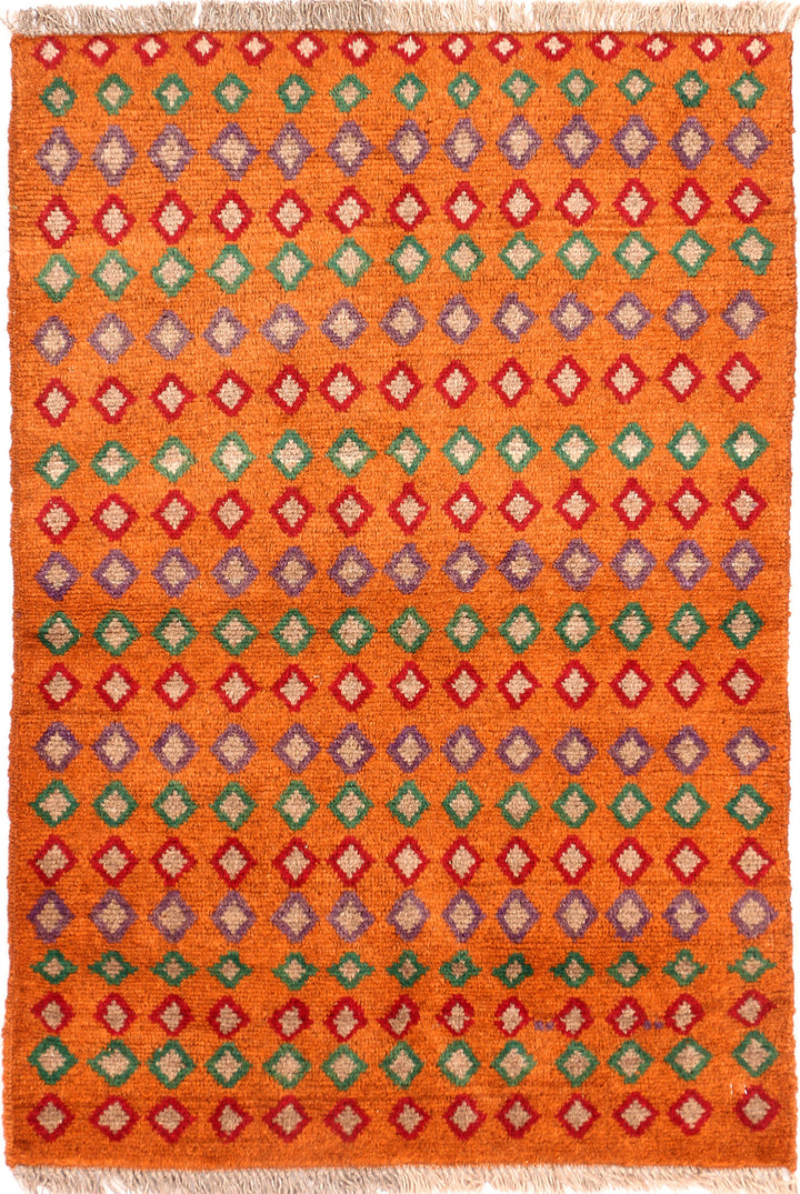 Sandy Brown Baluchi 2' 7 x 3' 10 - No. 54888 - ALRUG Rug Store