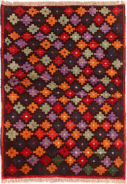 Multi Colored Baluchi 2' 7 x 3' 8 - No. 54897 - ALRUG Rug Store