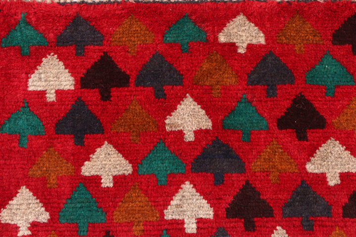 Firebrick Baluchi 2' 10 x 4' 3 - No. 54899 - ALRUG Rug Store