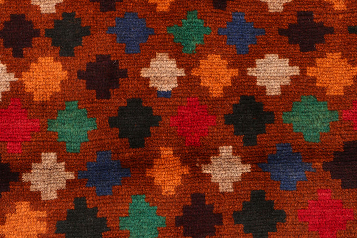 Saddle Brown Baluchi 2' 6 x 3' 8 - No. 54906 - ALRUG Rug Store