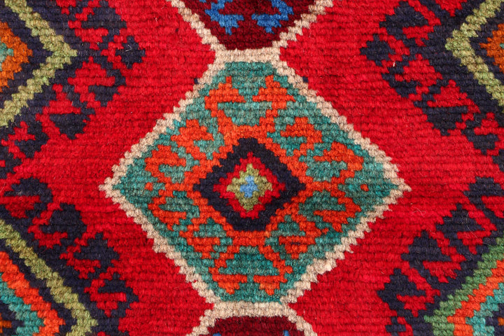 Red Baluchi 2' 7 x 3' 8 - No. 54908 - ALRUG Rug Store