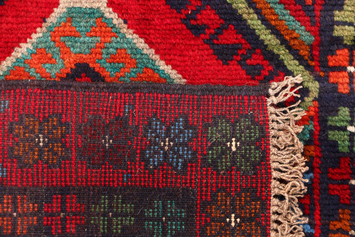 Red Baluchi 2' 7 x 3' 8 - No. 54908 - ALRUG Rug Store