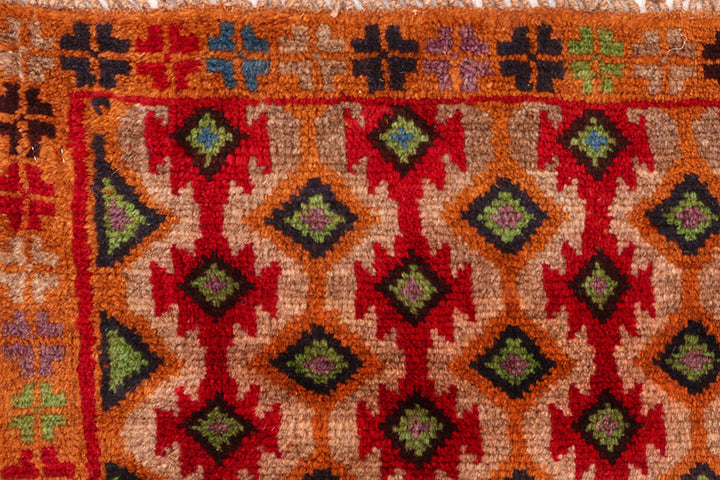 Multi Colored Baluchi 2' 9 x 3' 10 - No. 54912 - ALRUG Rug Store