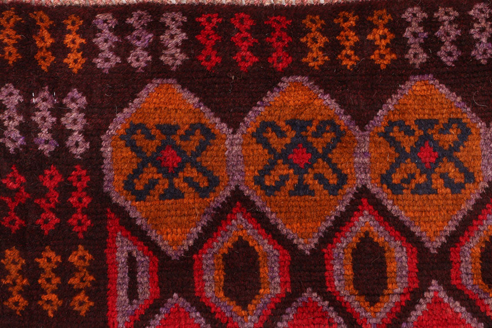 Multi Colored Baluchi 2' 8 x 3' 11 - No. 54915 - ALRUG Rug Store