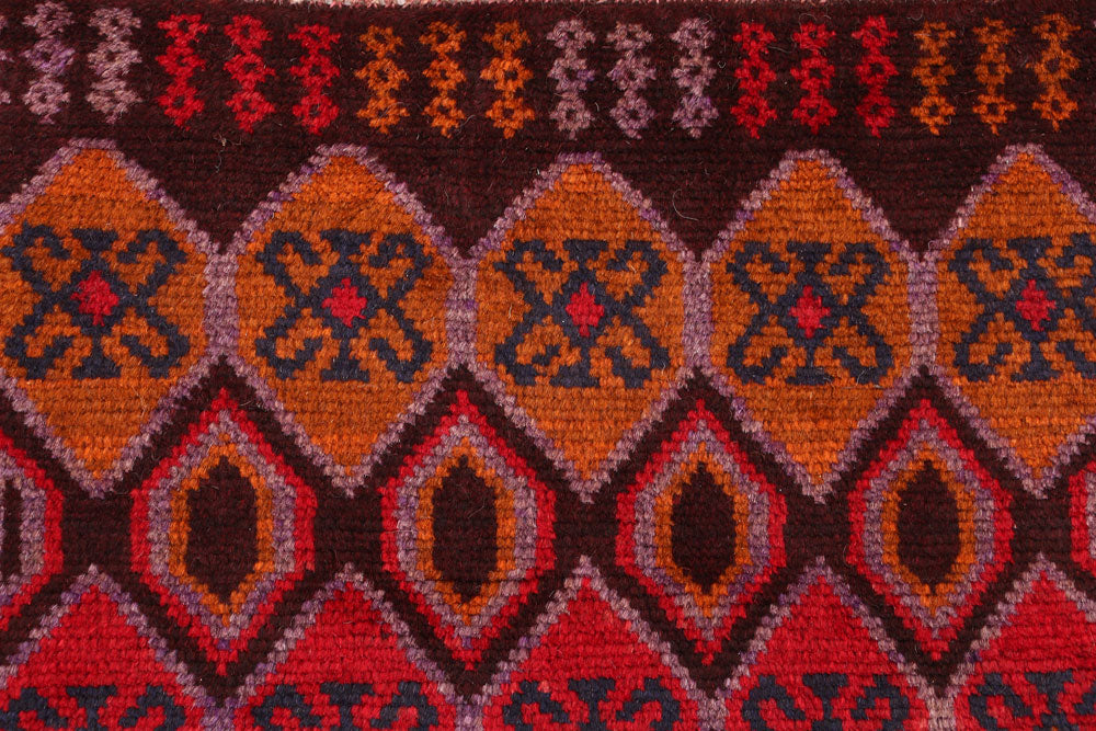 Multi Colored Baluchi 2' 8 x 3' 11 - No. 54915 - ALRUG Rug Store