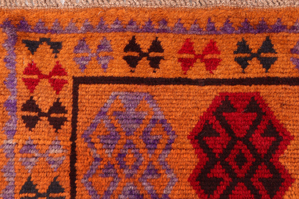 Sandy Brown Baluchi 2' 8 x 3' 9 - No. 54919 - ALRUG Rug Store