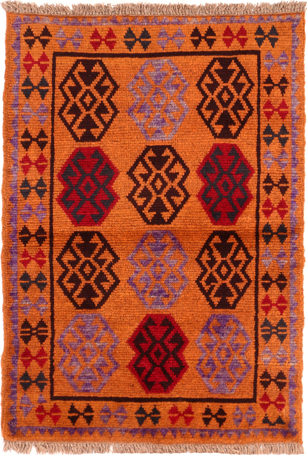Sandy Brown Baluchi 2' 8 x 3' 9 - No. 54919 - ALRUG Rug Store