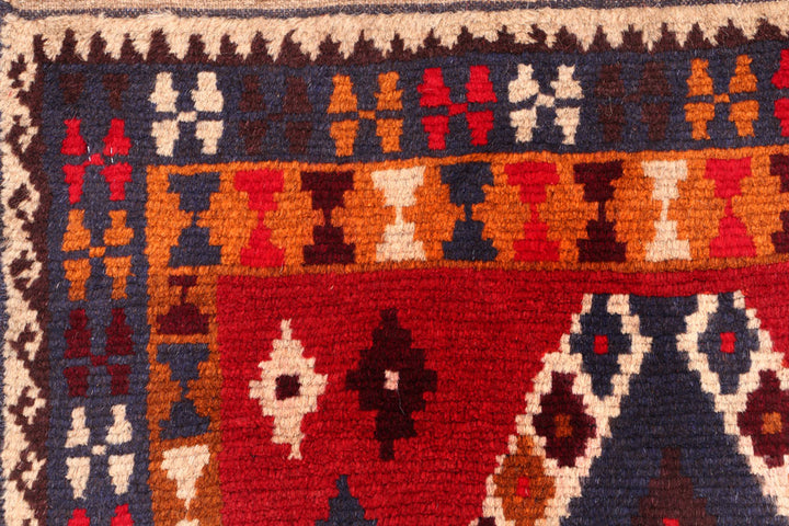 Red Baluchi 2' 9 x 3' 10 - No. 54922 - ALRUG Rug Store