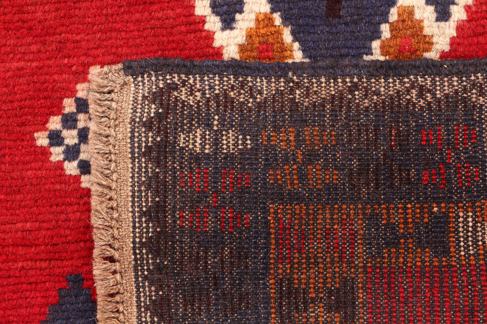 Red Baluchi 2' 9 x 3' 10 - No. 54922 - ALRUG Rug Store