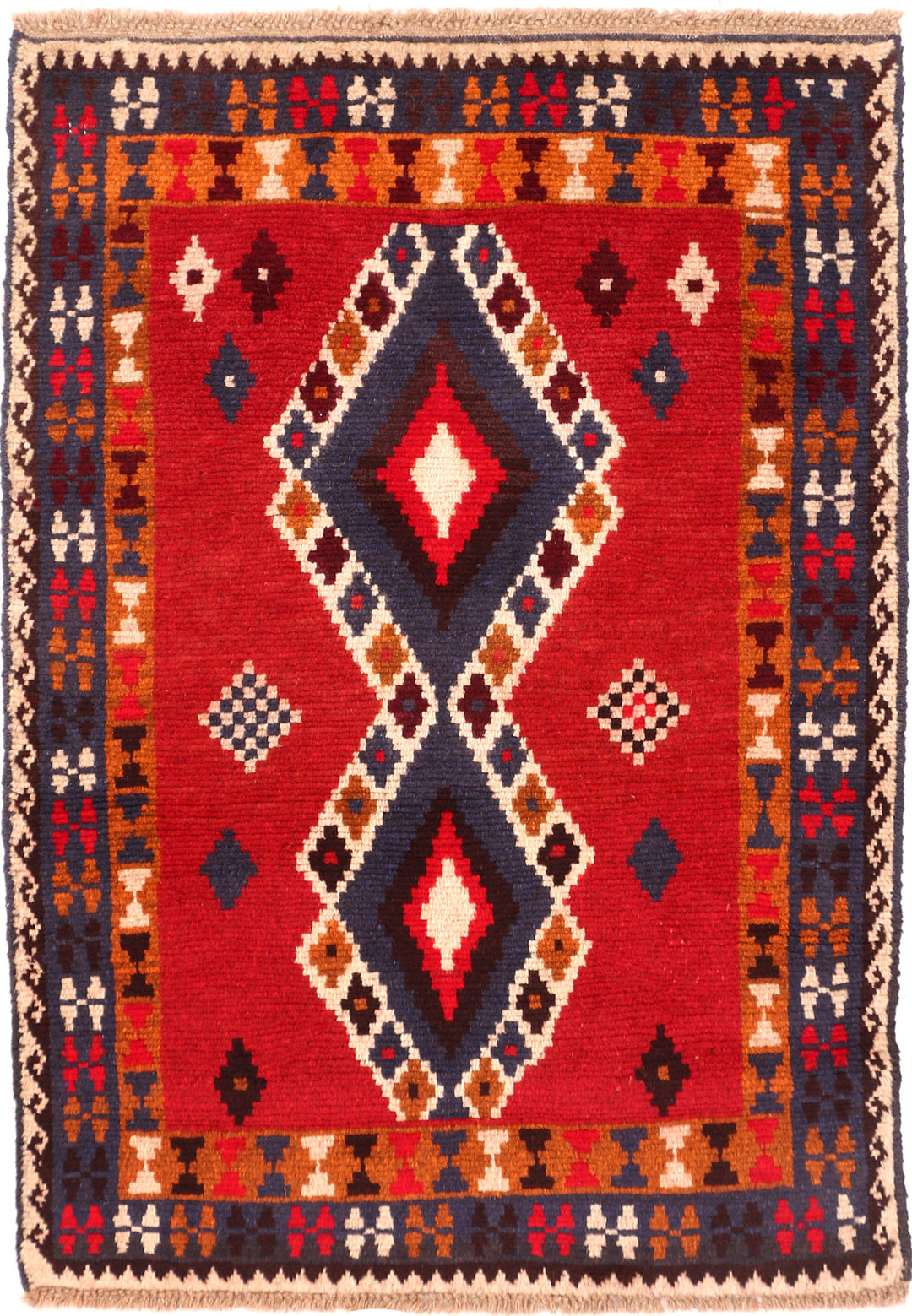 Red Baluchi 2' 9 x 3' 10 - No. 54922 - ALRUG Rug Store