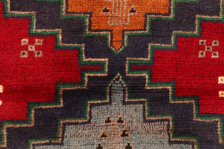 Firebrick Baluchi 2' 7 x 3' 9 - No. 54934 - ALRUG Rug Store