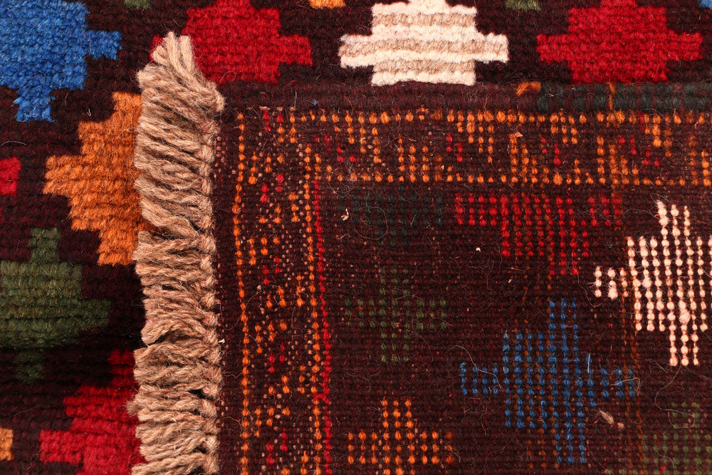 Multi Colored Baluchi 2' 7 x 3' 9 - No. 54938 - ALRUG Rug Store