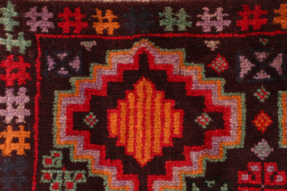 Multi Colored Baluchi 2' 7 x 3' 10 - No. 54939 - ALRUG Rug Store