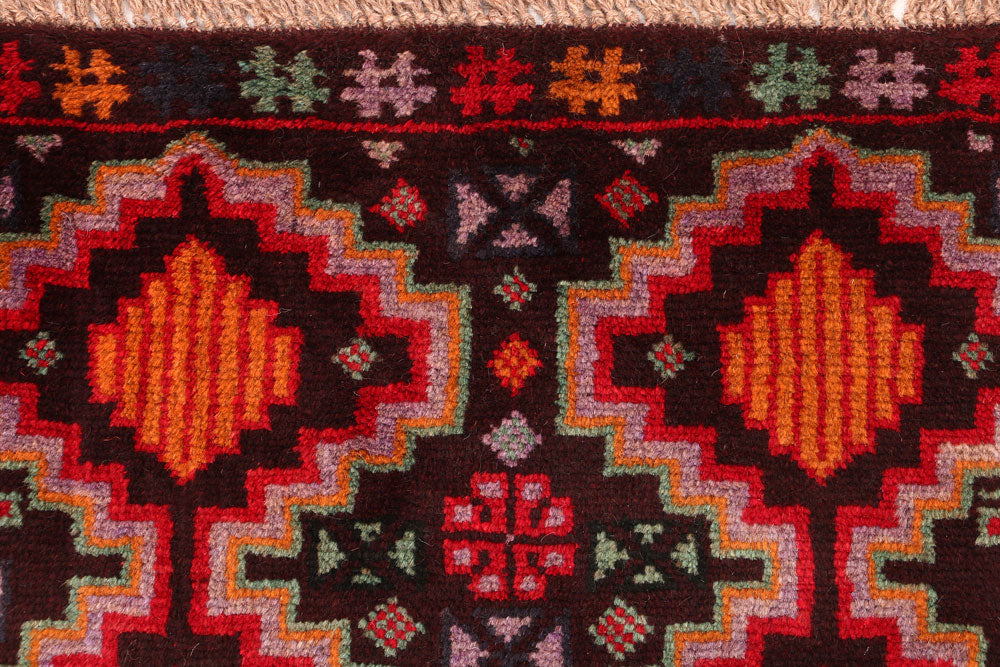 Multi Colored Baluchi 2' 7 x 3' 10 - No. 54939 - ALRUG Rug Store