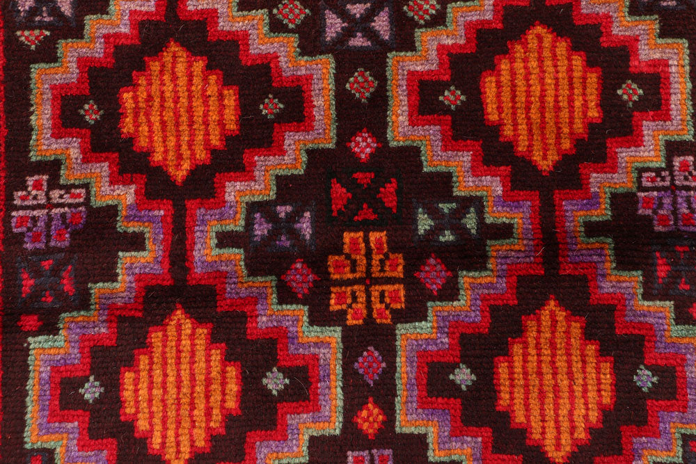 Multi Colored Baluchi 2' 7 x 3' 10 - No. 54939 - ALRUG Rug Store