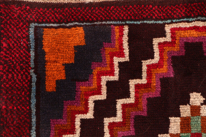 Multi Colored Baluchi 2' 9 x 3' 9 - No. 54941 - ALRUG Rug Store