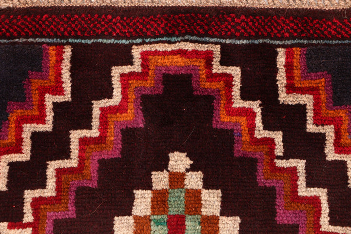 Multi Colored Baluchi 2' 9 x 3' 9 - No. 54941 - ALRUG Rug Store