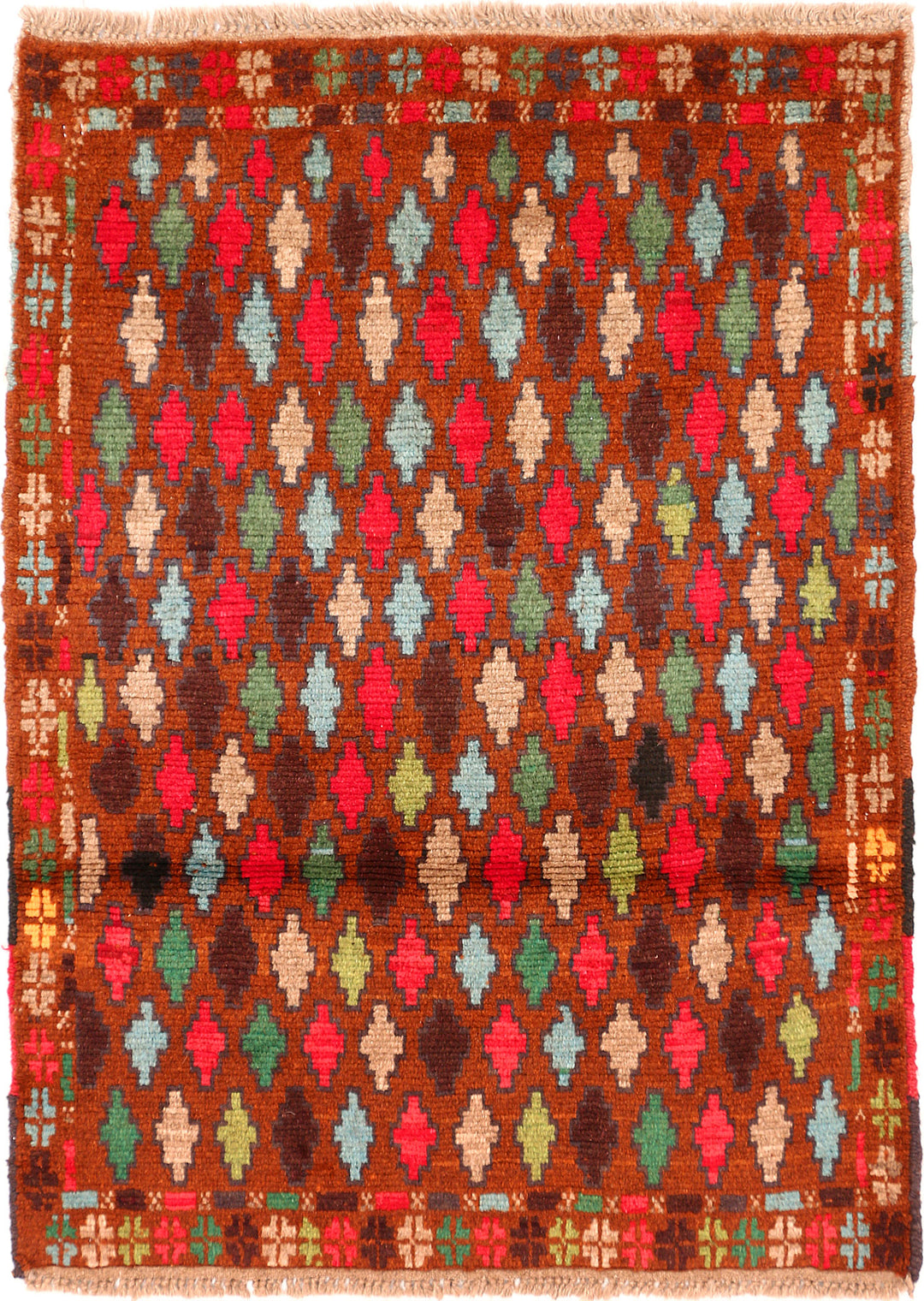 Multi Colored Baluchi 2' 8 x 3' 8 - No. 54943 - ALRUG Rug Store