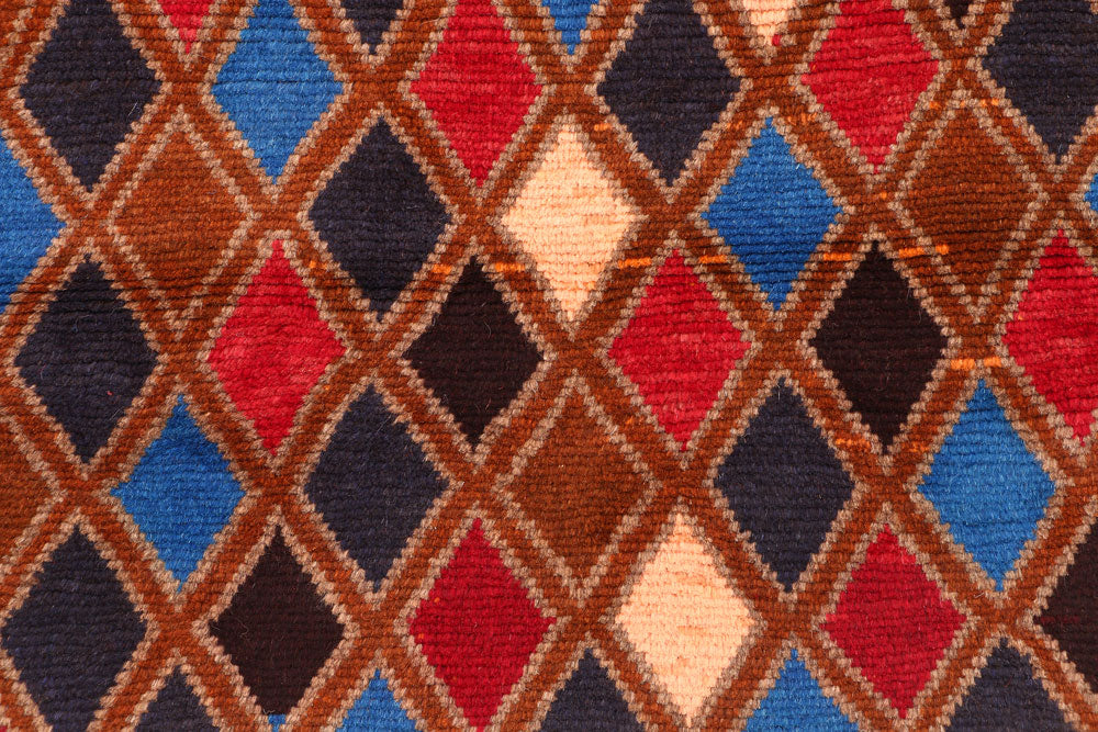 Saddle Brown Baluchi 2' 8 x 4' - No. 54944 - ALRUG Rug Store