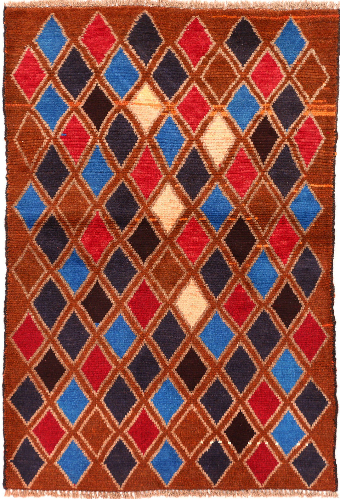 Saddle Brown Baluchi 2' 8 x 4' - No. 54944 - ALRUG Rug Store
