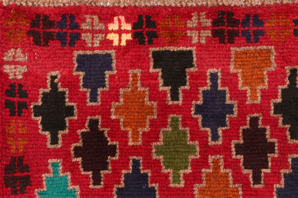 Crimson Baluchi 2' 9 x 3' 10 - No. 54949 - ALRUG Rug Store