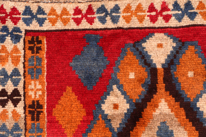 Firebrick Baluchi 2' 7 x 3' 8 - No. 54951 - ALRUG Rug Store