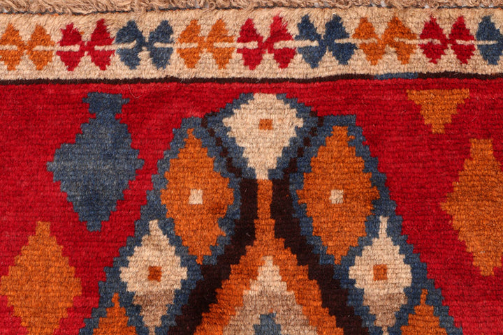 Firebrick Baluchi 2' 7 x 3' 8 - No. 54951 - ALRUG Rug Store