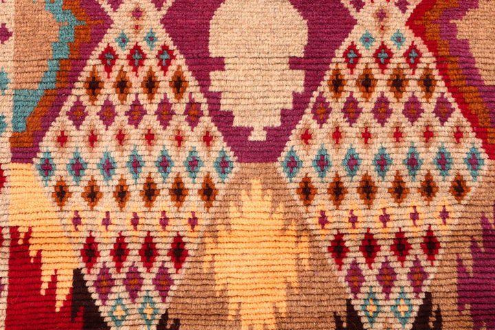 Multi Colored Baluchi 2' 7 x 4' 2 - No. 54953 - ALRUG Rug Store