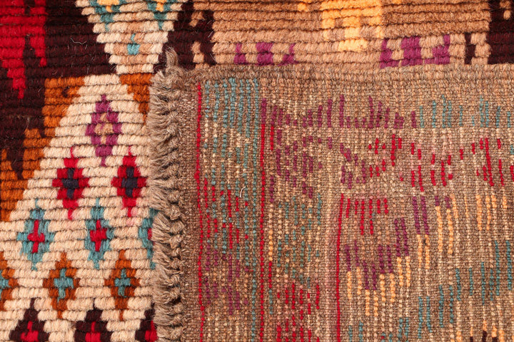 Multi Colored Baluchi 2' 7 x 4' 2 - No. 54953 - ALRUG Rug Store