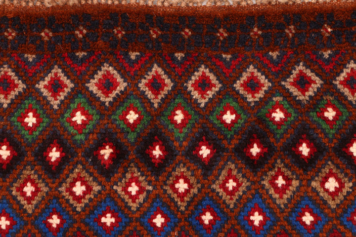 Multi Colored Baluchi 2' 7 x 4' 1 - No. 54954 - ALRUG Rug Store