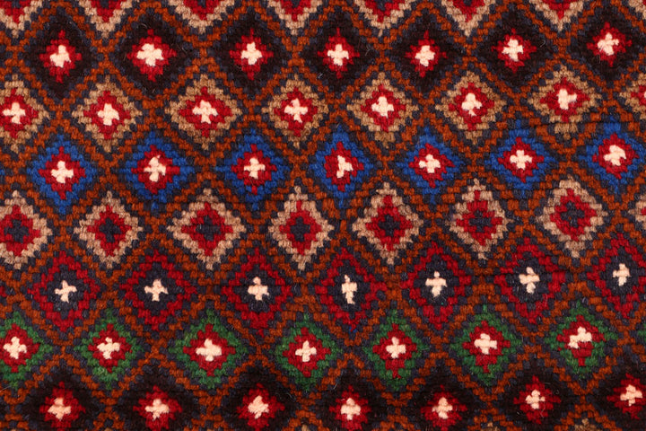 Multi Colored Baluchi 2' 7 x 4' 1 - No. 54954 - ALRUG Rug Store