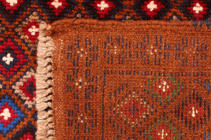 Multi Colored Baluchi 2' 7 x 4' 1 - No. 54954 - ALRUG Rug Store