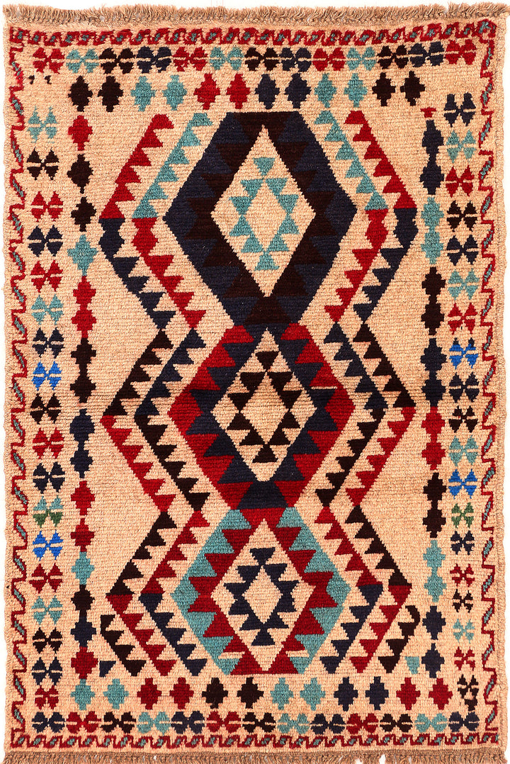 Bisque Baluchi 2' 8 x 4' 1 - No. 54955 - ALRUG Rug Store