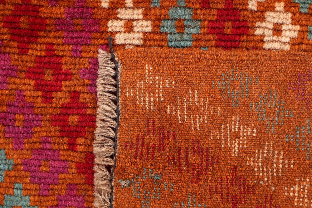Multi Colored Baluchi 2' 7 x 4' - No. 54958 - ALRUG Rug Store
