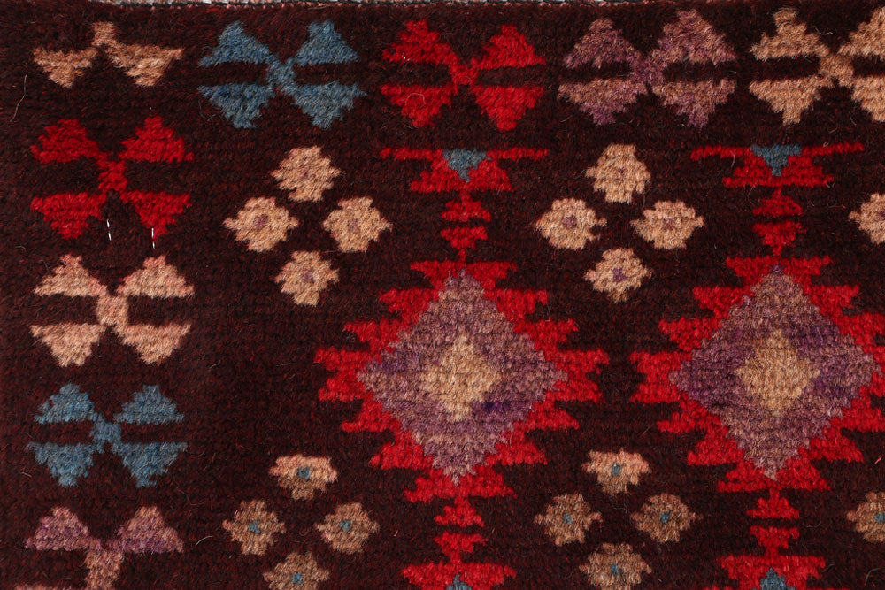 Multi Colored Baluchi 2' 8 x 3' 10 - No. 54959 - ALRUG Rug Store