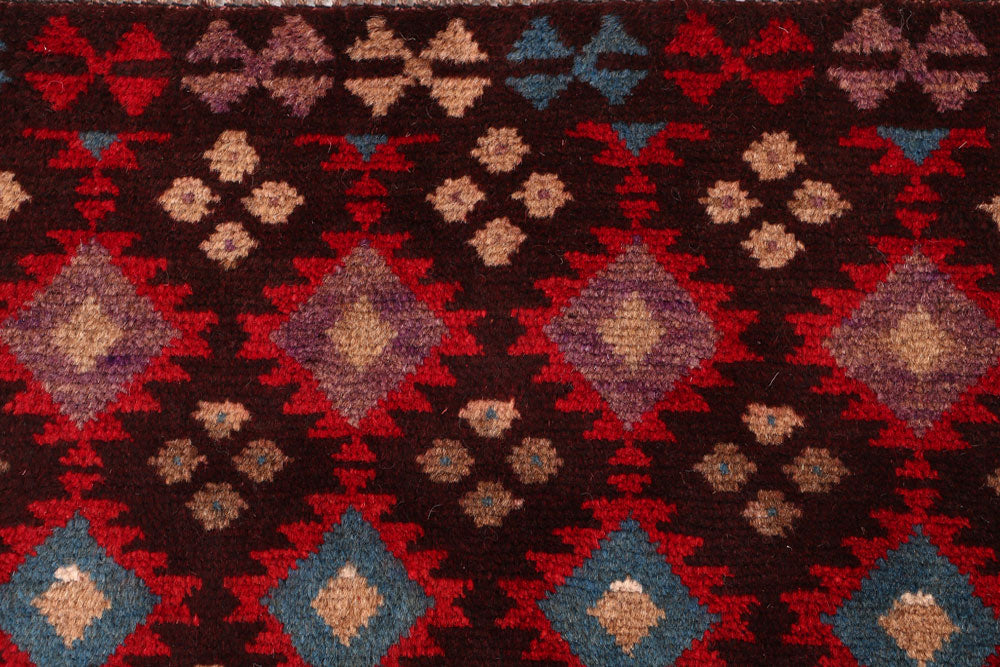 Multi Colored Baluchi 2' 8 x 3' 10 - No. 54959 - ALRUG Rug Store