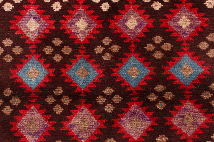 Multi Colored Baluchi 2' 8 x 3' 10 - No. 54959 - ALRUG Rug Store