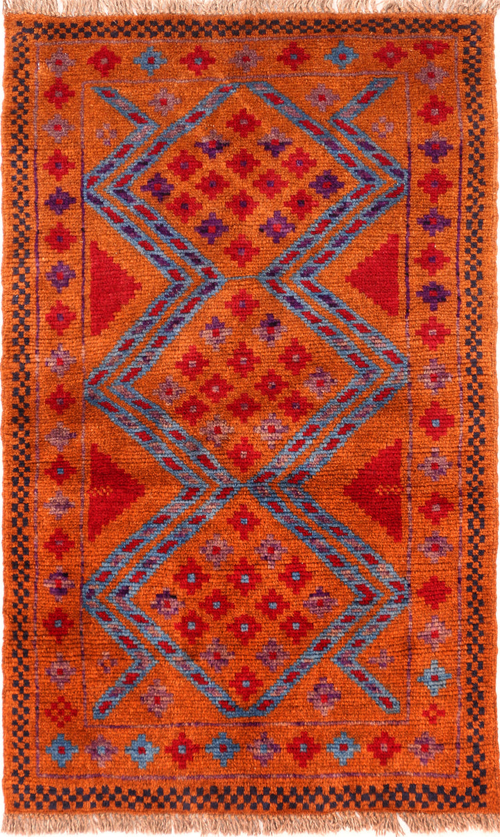 Chocolate Baluchi 2' 5 x 4' - No. 54961 - ALRUG Rug Store