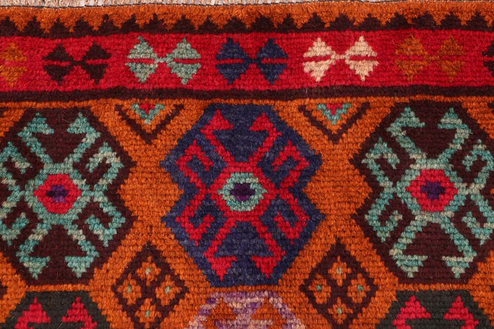 Multi Colored Baluchi 2' 8 x 3' 10 - No. 54962 - ALRUG Rug Store